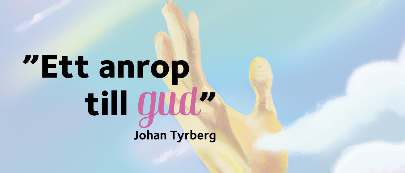 En hand sträcker sig mot himlen. Text: Johan Tyrberg om hopp.