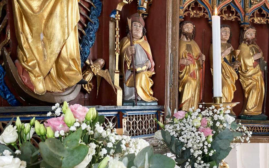 Tolånga kyrka altaret
