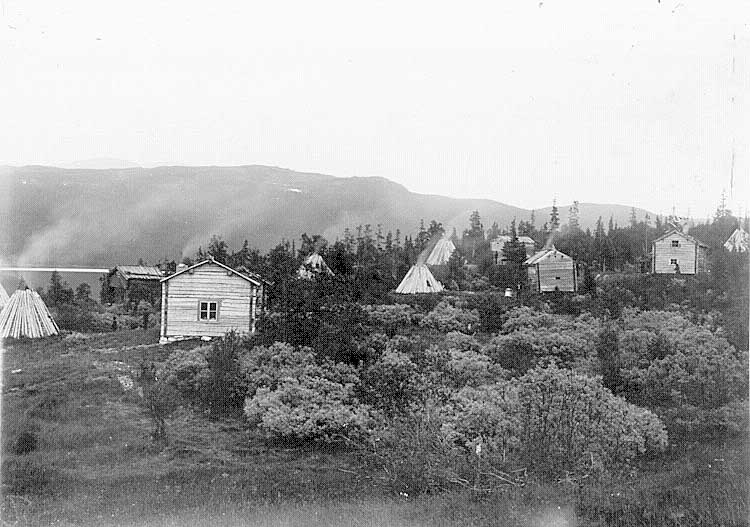 Fatmomakke kyrkstad 1890.