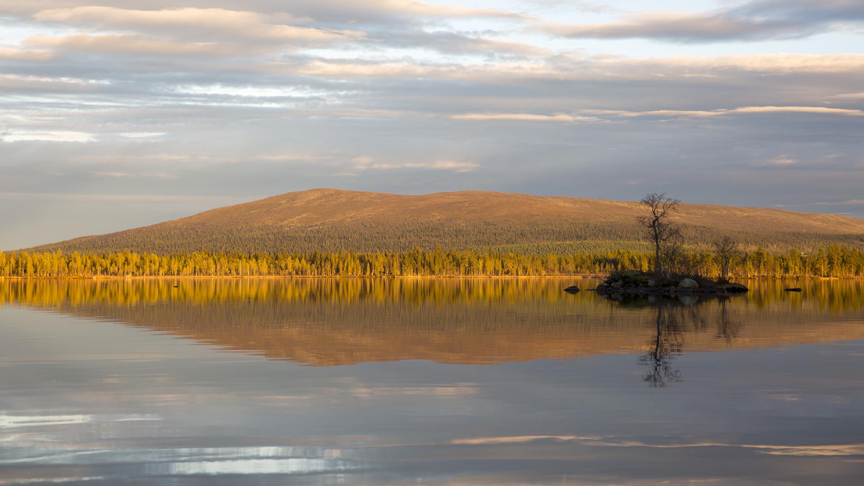 Dundret sett från Njiehtsakjavrre