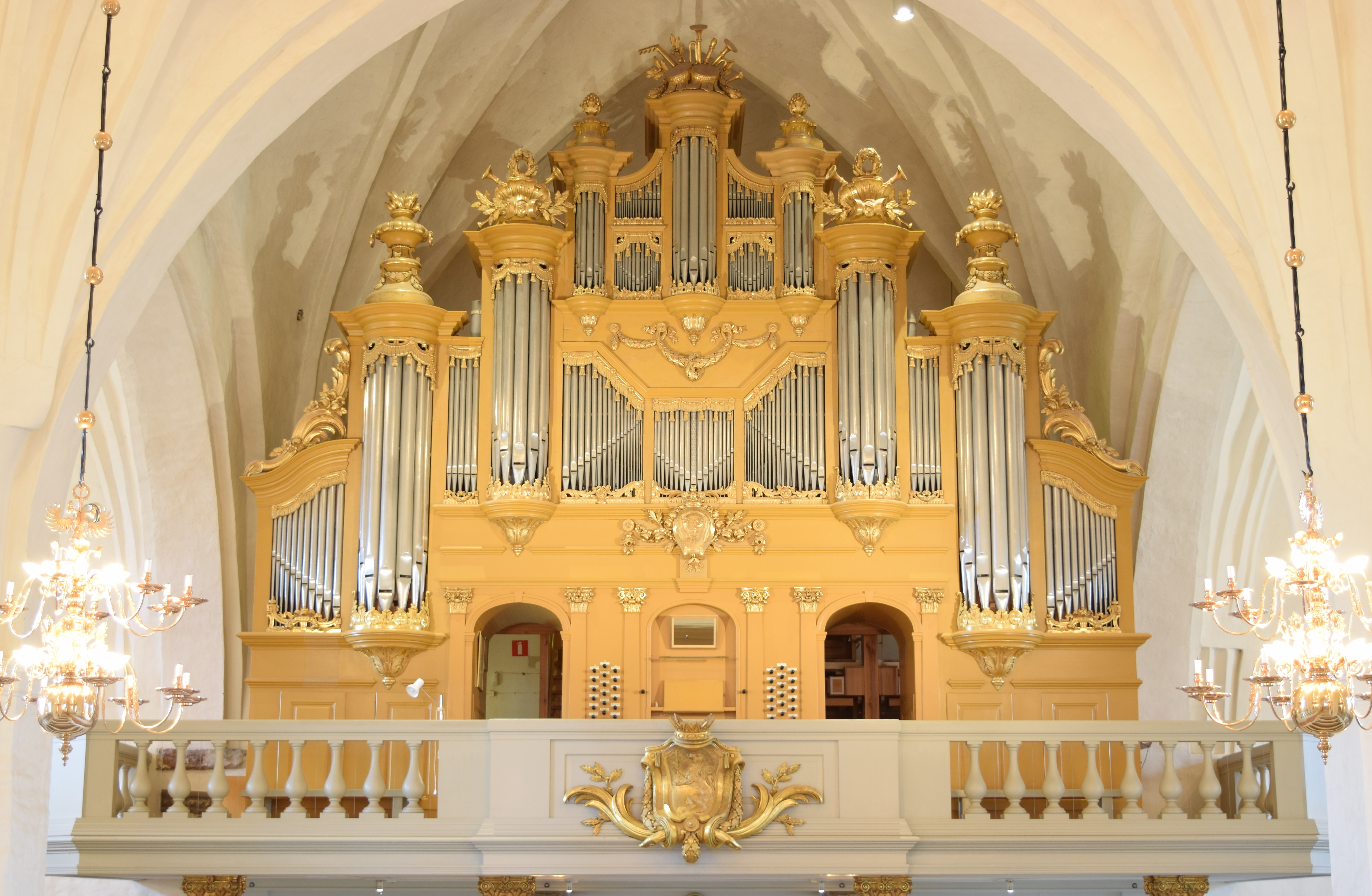 Läktarorgel Växjö domkyrka