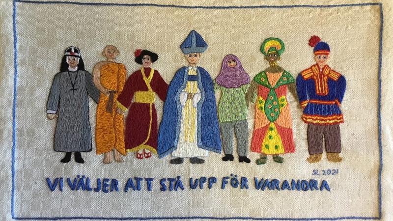 22. Broderi av Sonja Liew, Vrigstad. 