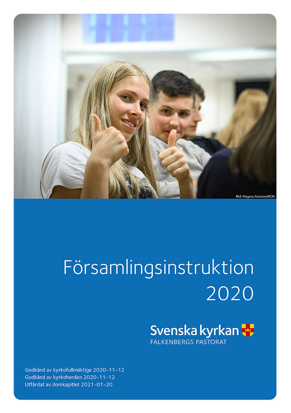 Församlingsinstruktionen, förstasida