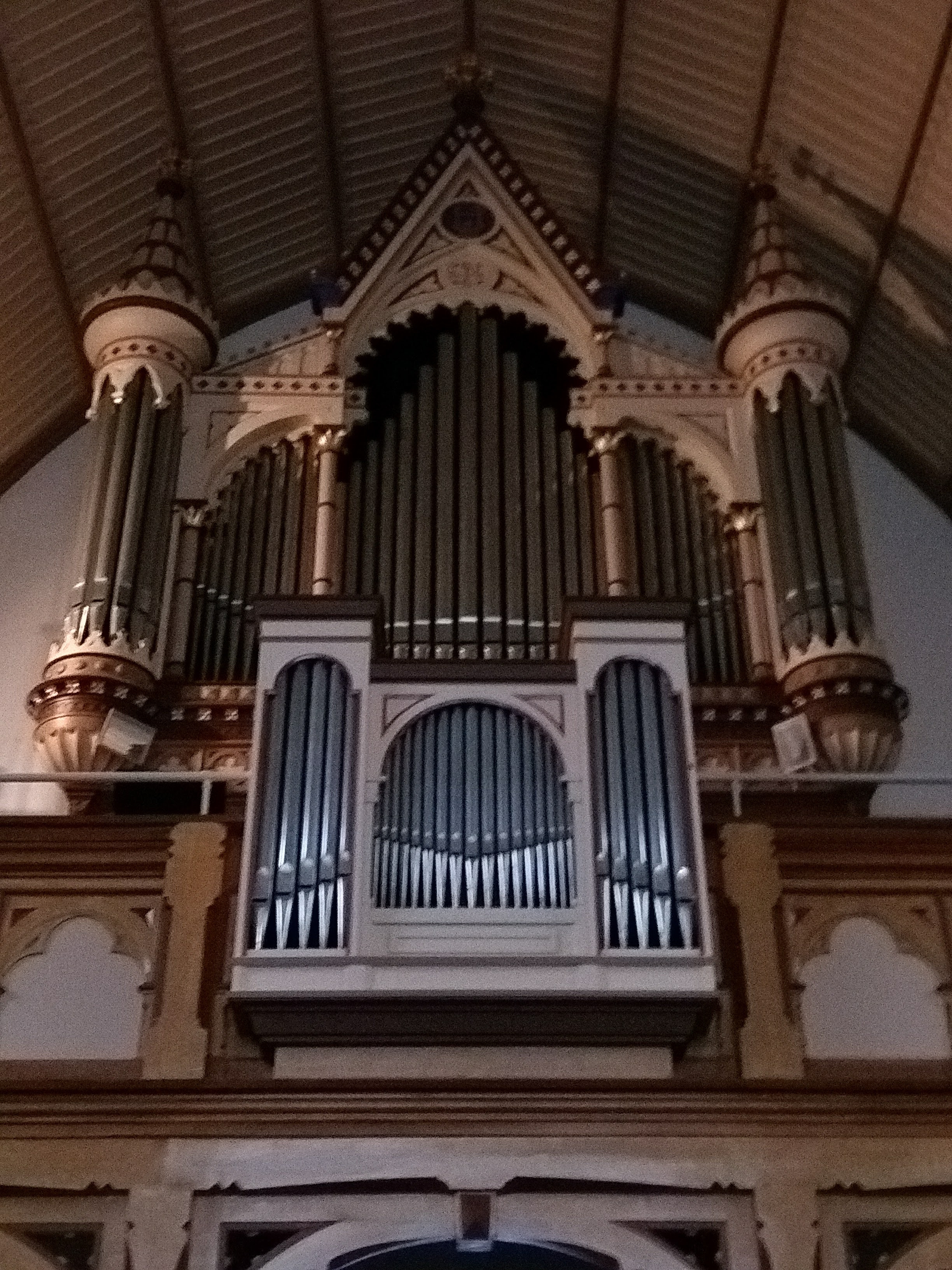 Orgeln i Falkenbergs kyrka