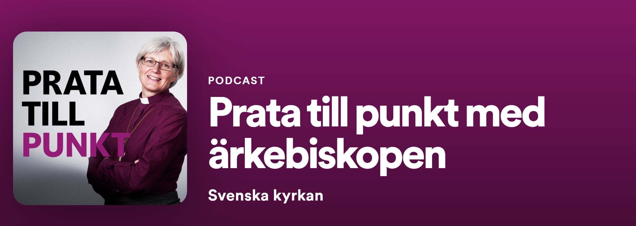 Omslagsbild för podcasten Prata till punkt