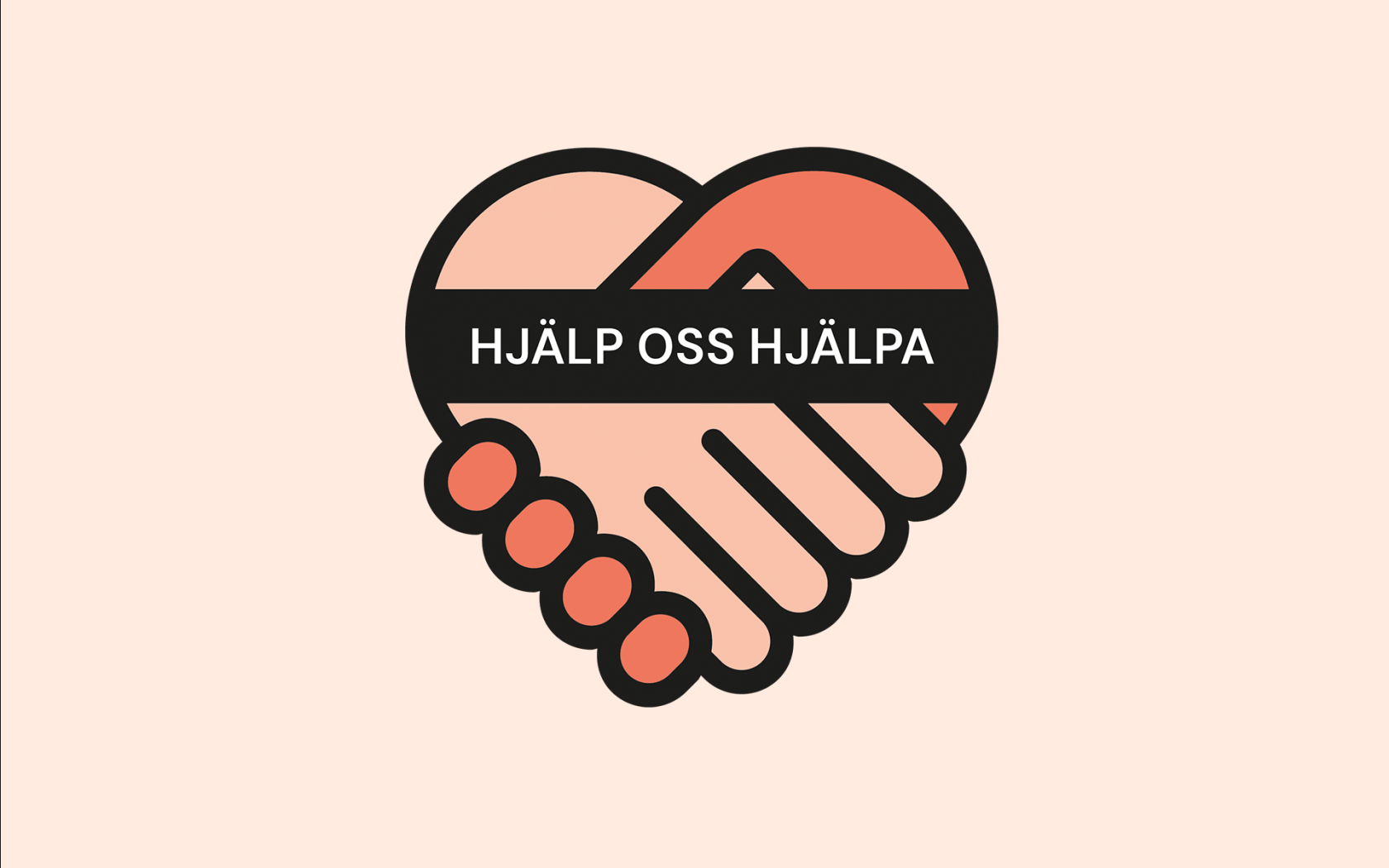 Logotypen för "Hjälp oss hjälpa".