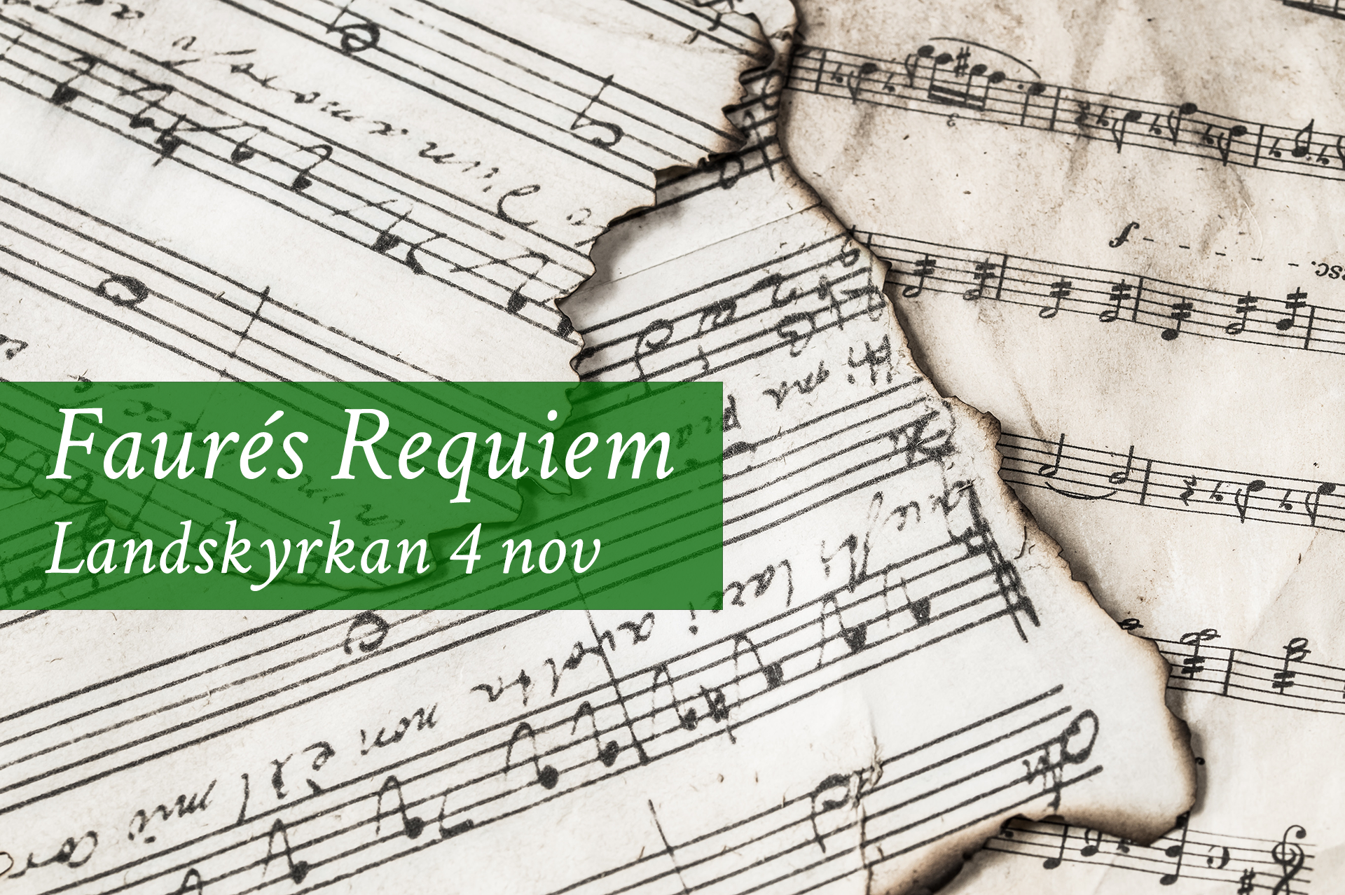 Faurés Requiem - Svenska Kyrkan Skellefteå