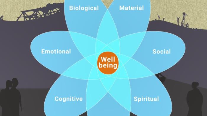 Illustration: Wellbeing Flower