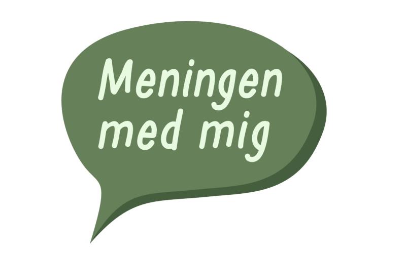 Logotyp med texten meningen med mig.