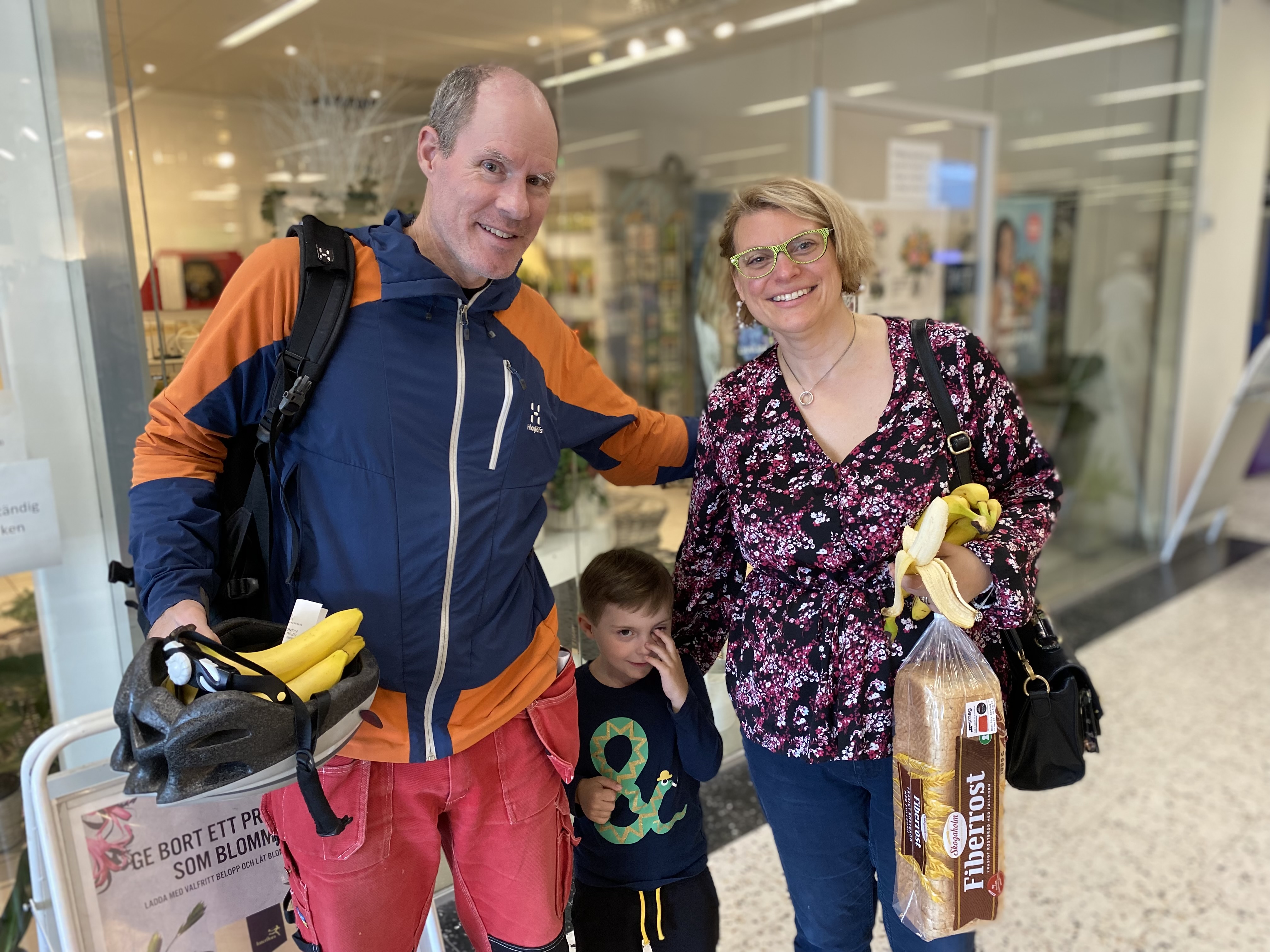 Ola, Susanne och Oliver Heiwe Gränshagen, Hässelby