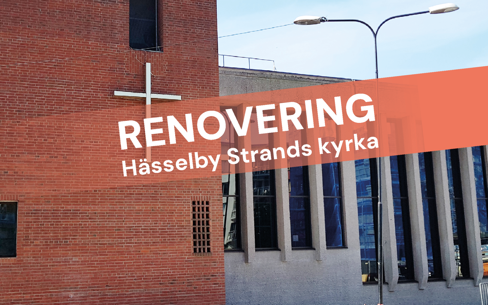 Renovering av Hässelby Strands kyrka