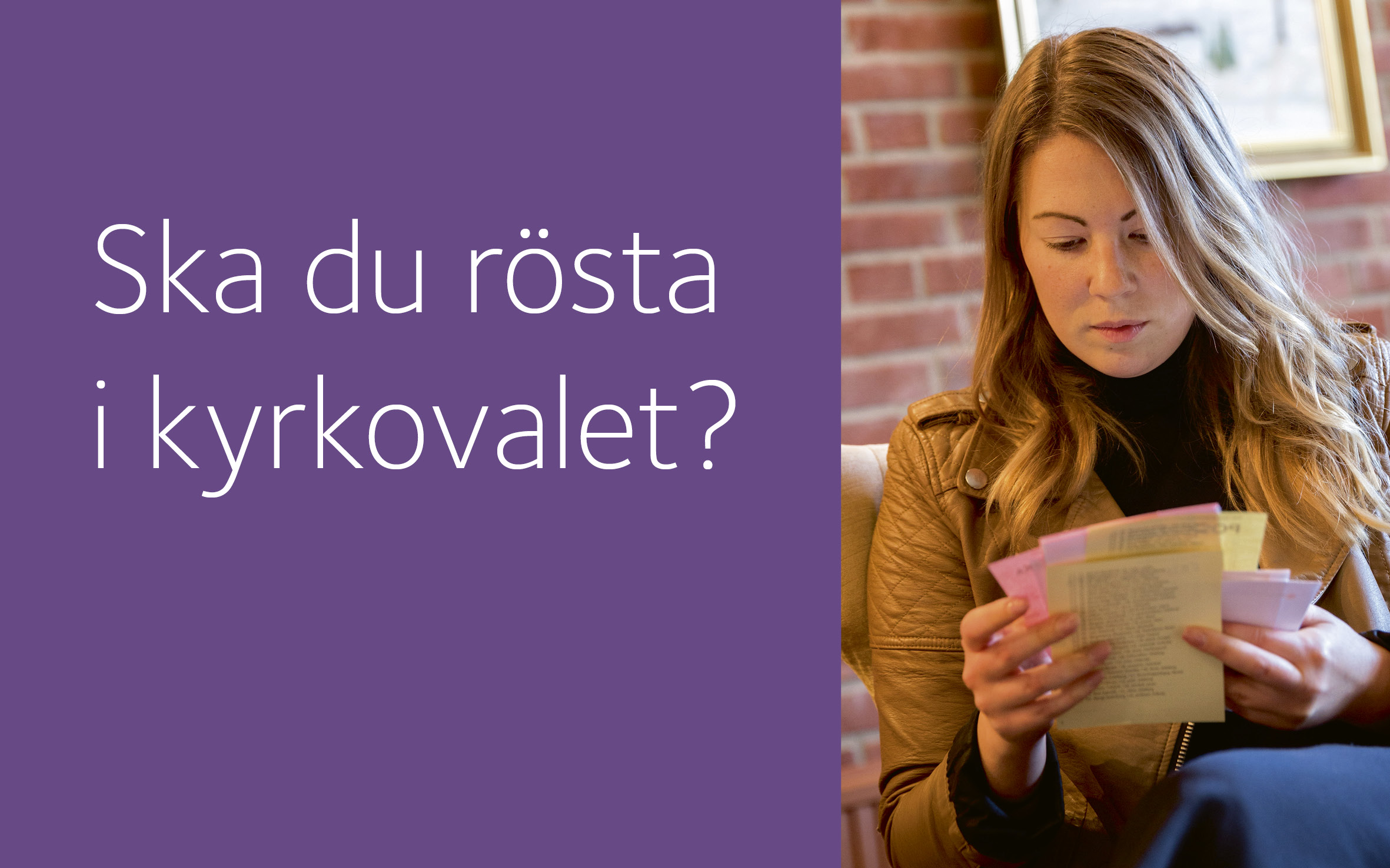 Ska du rösta i kyrkovalet?