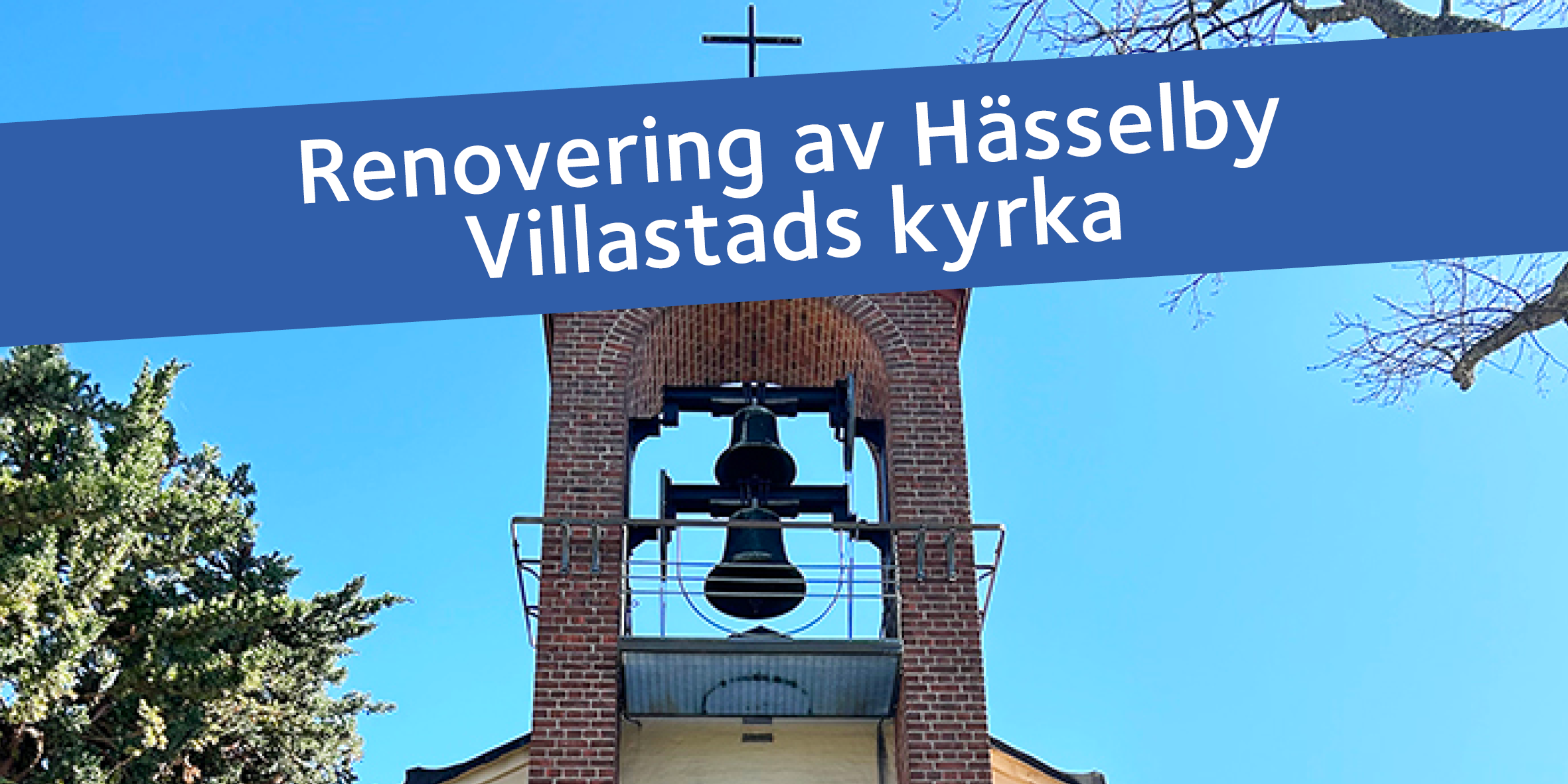 Renovering av Hässelby Villastads kyrka