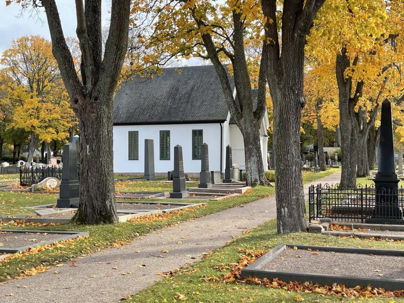 Södra begravningsplatsen med Södra kapellet.