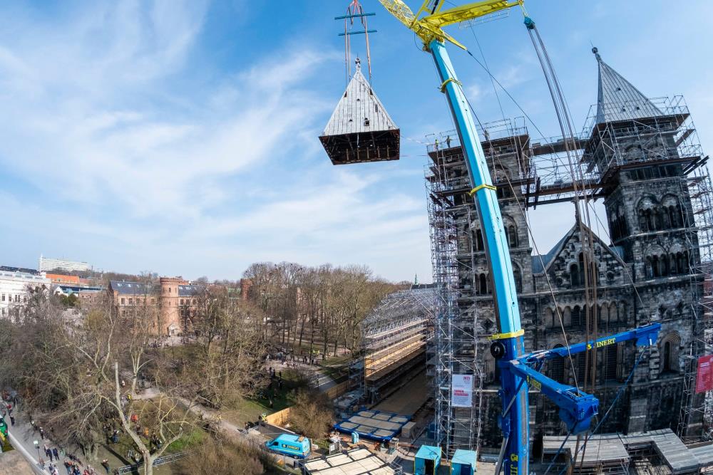 Lunds domkyrka renoverar tornen år 2022