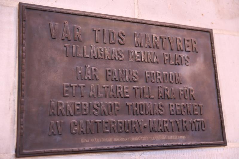 Tavla om Martyrer i Lunds domkyrka