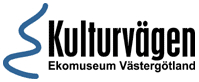 Kulturvägen Ekomuseum Västergötland, logotype