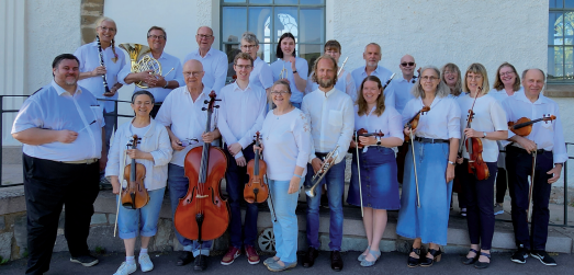 Gruppbild på Hallsberg-Örebro-Kumla orkesterförening