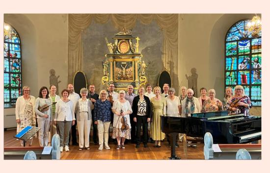 Siljansnäs kyrkokör i Lysviks kyrka