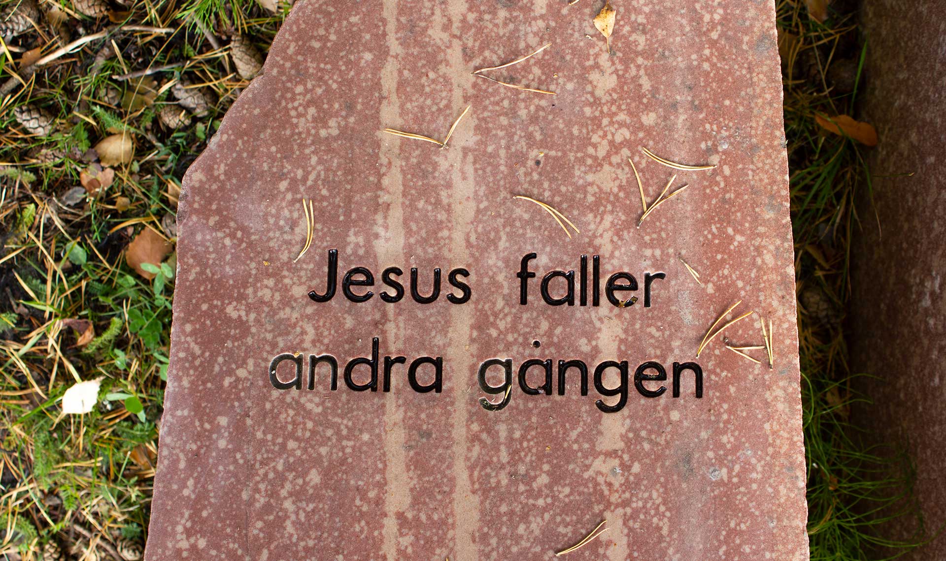 Vias sacra station 7: Jesus faller för andra gången