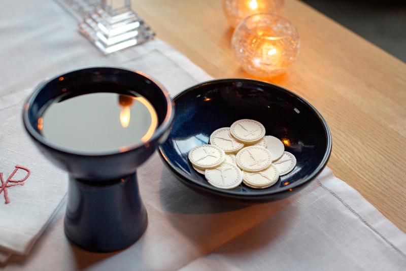 Nattvard, bröd och vin