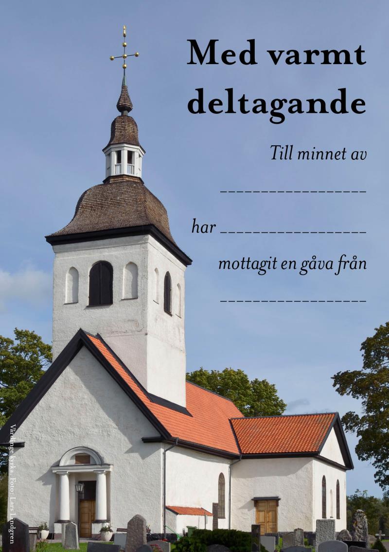 Kondoleanskort_4_Vårdinge kyrka