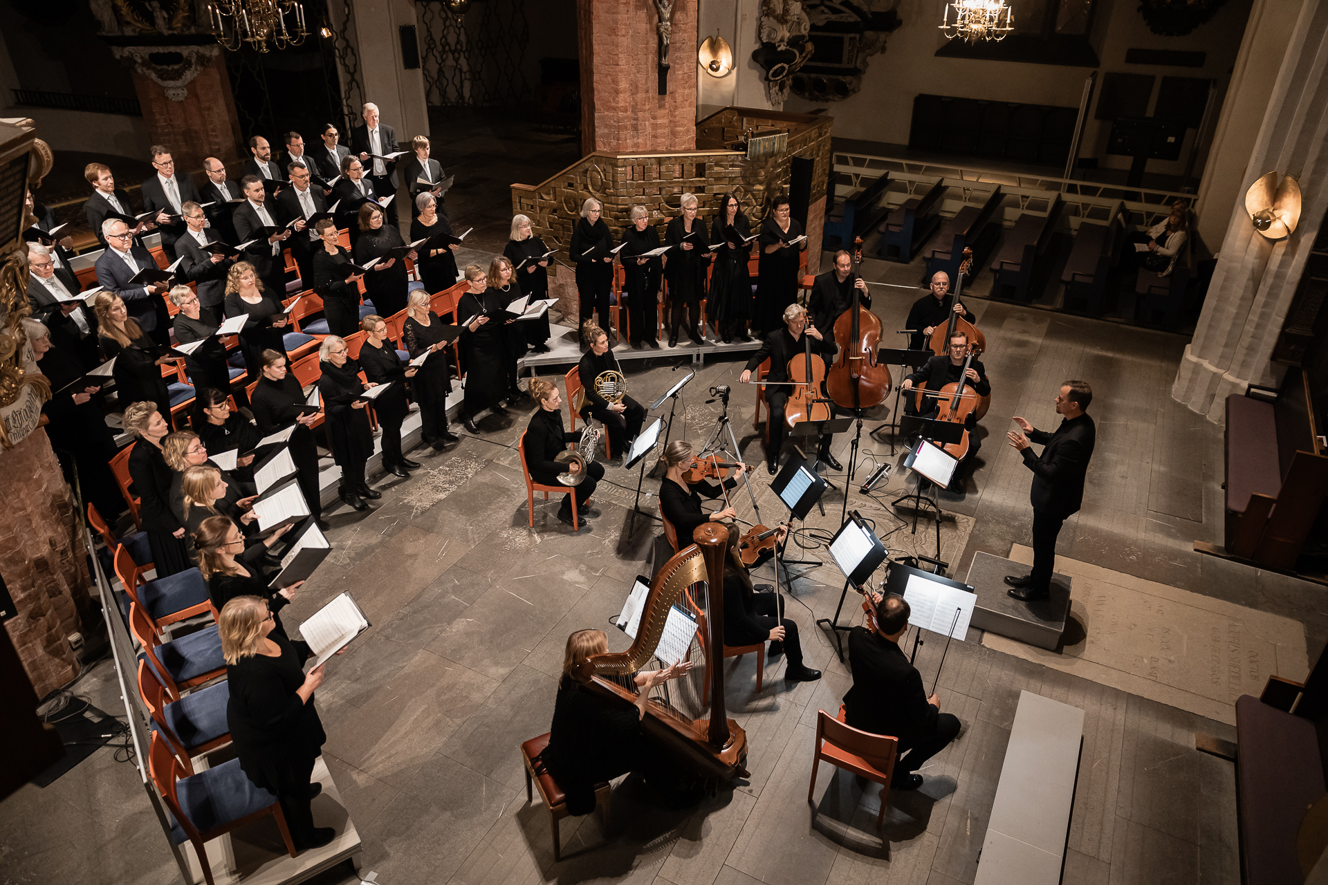 Musiker och körsångare i Västerås domkyrka