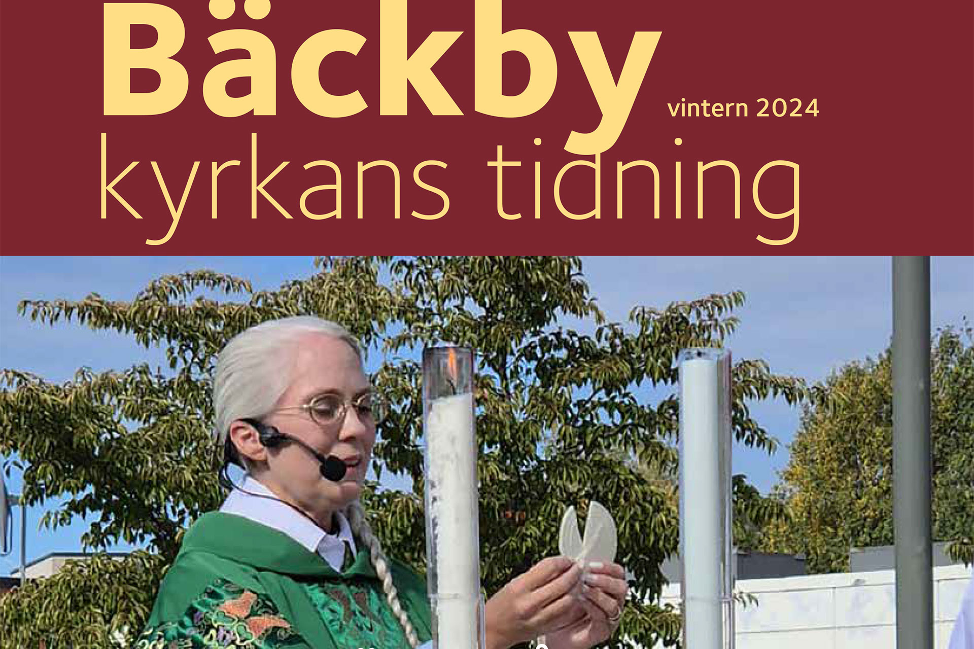 Bäckbykyrkans tidning vintern 2024