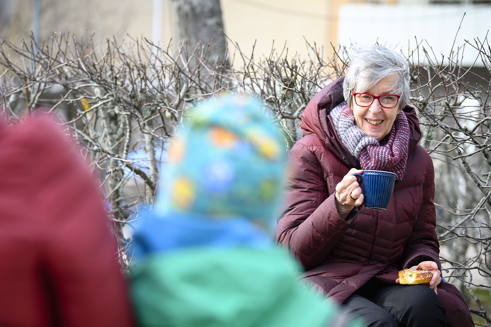 Distansfika i coronatider.