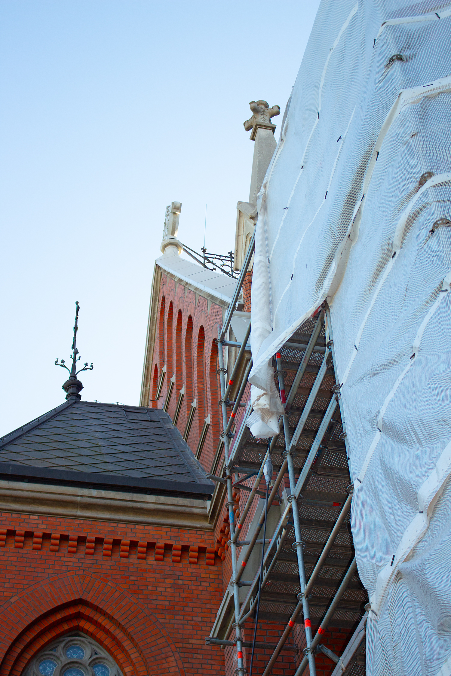 fasad renovering luleå domkyrka