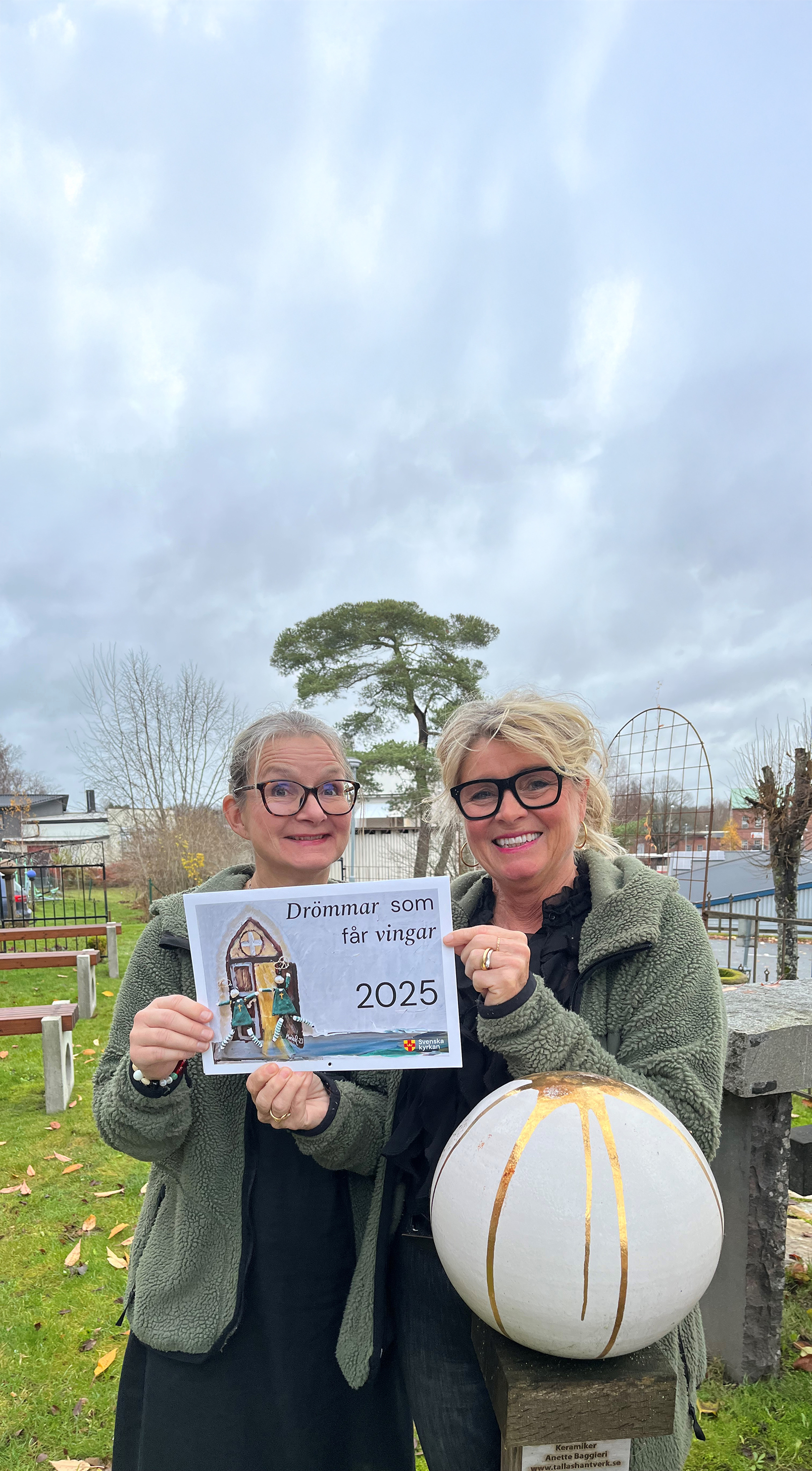 Maria Rickardsson och Maria Wiss presenterar Drömmar som får vingar