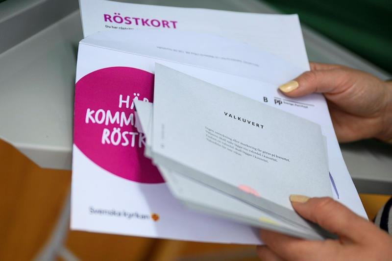 Valsedlar och röstkort