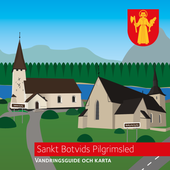 Vandringsfolder Sankt Botvids pilgrimsled