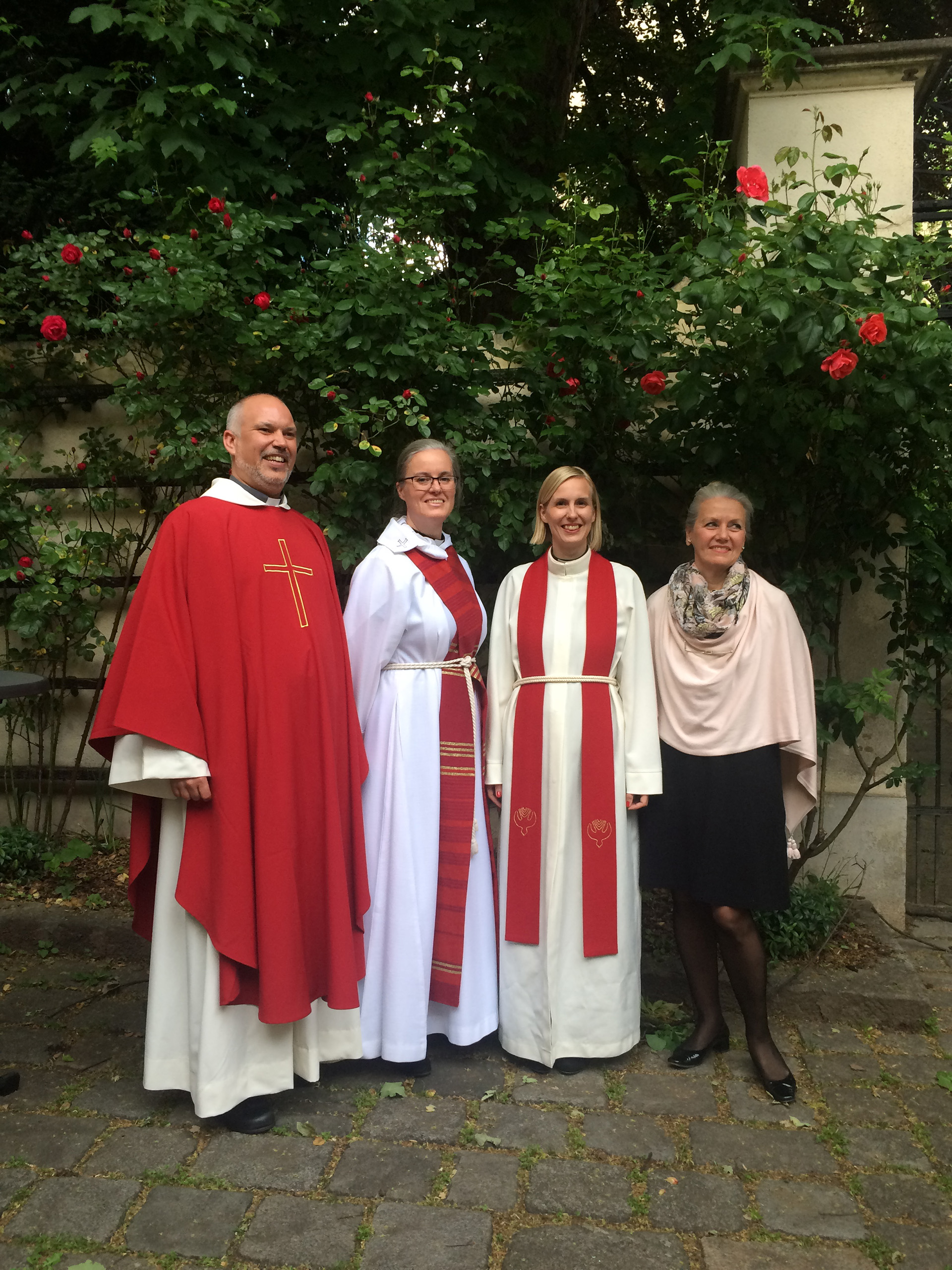 Bilder ifrån Nordiska gudstjänsten på Gentzgasse