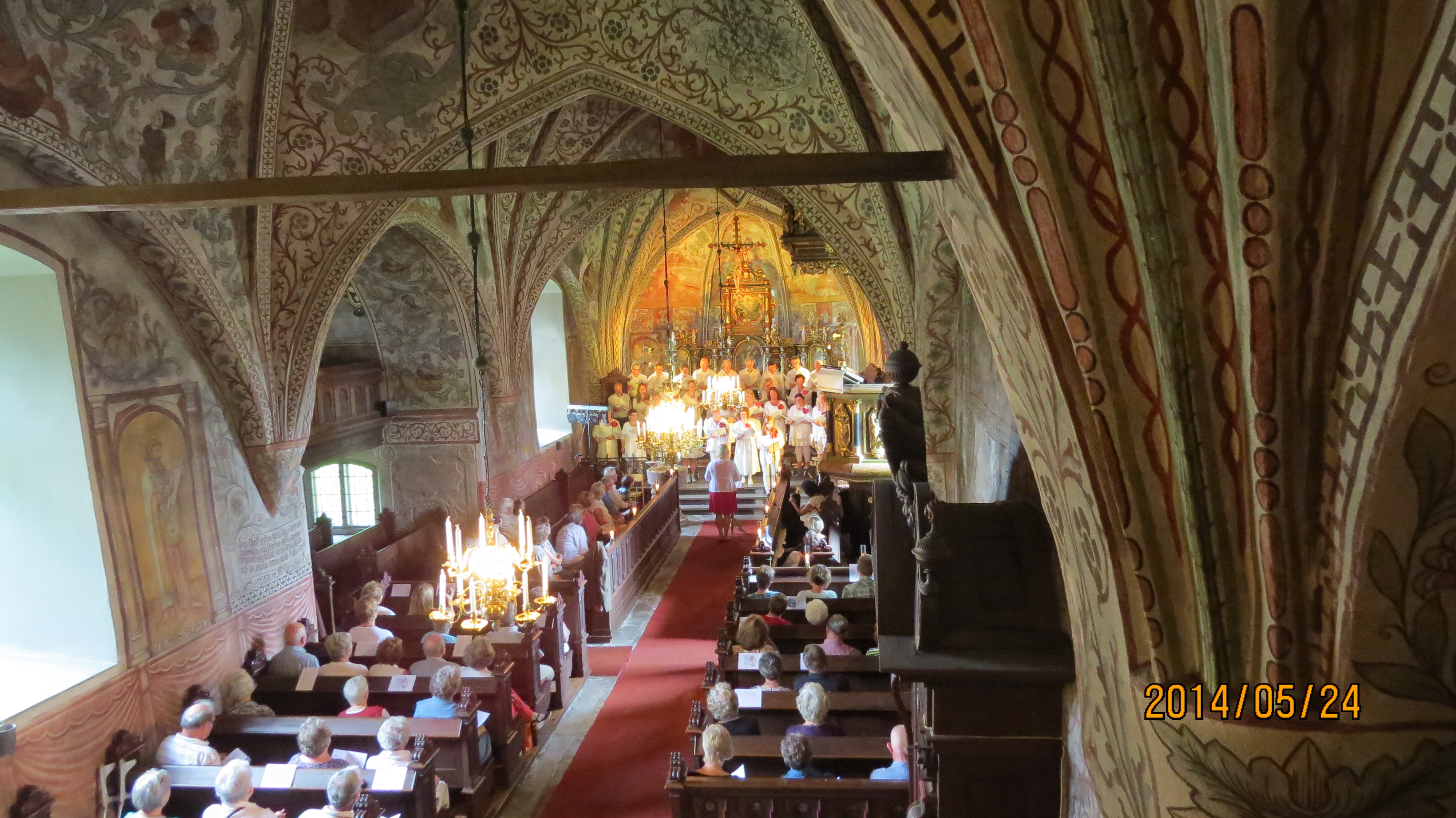 LoVisakören har som tradition att ha vår/sommarkonserten i Vadsbro vackra kyrka