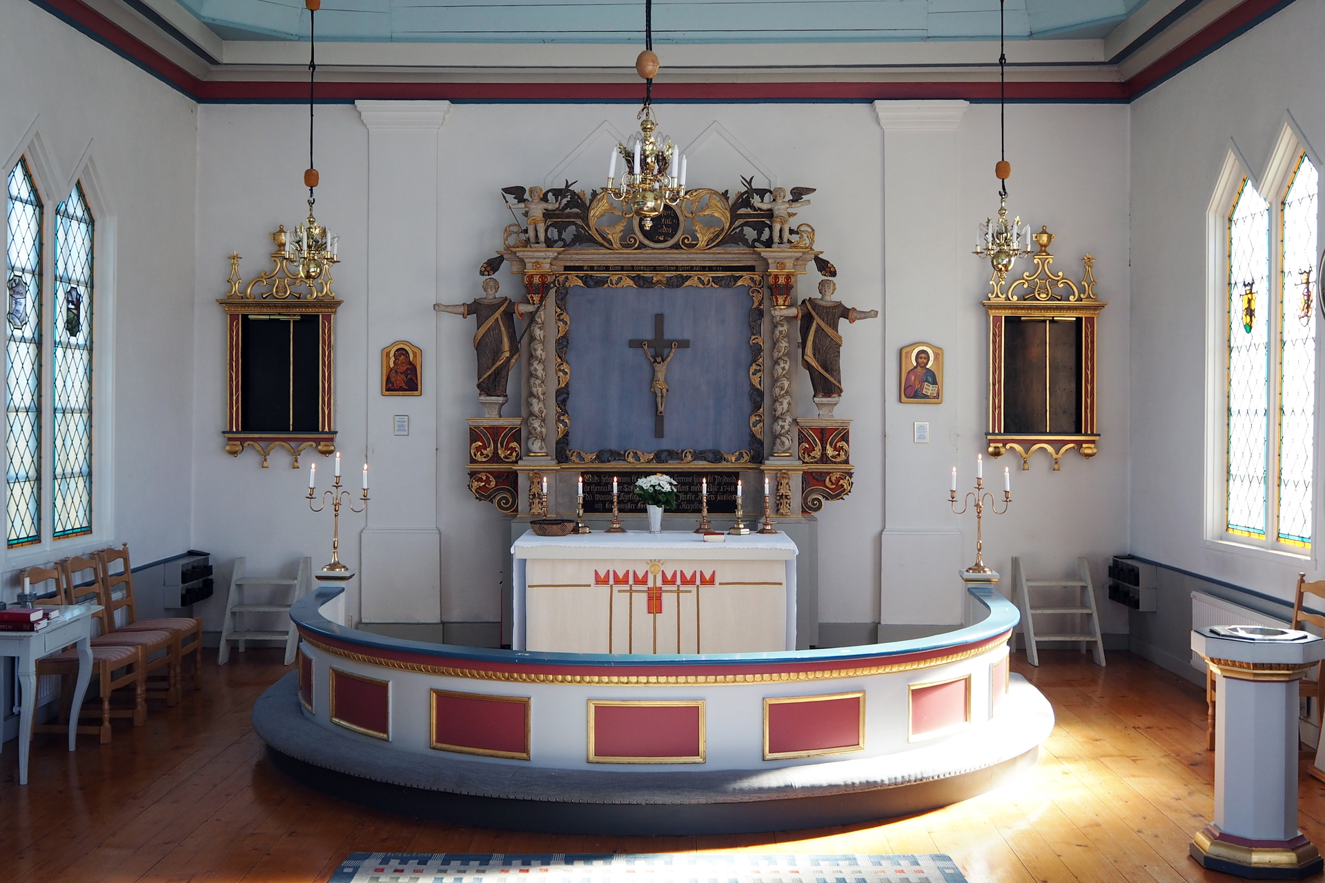 Mistelås kyrka, interiör