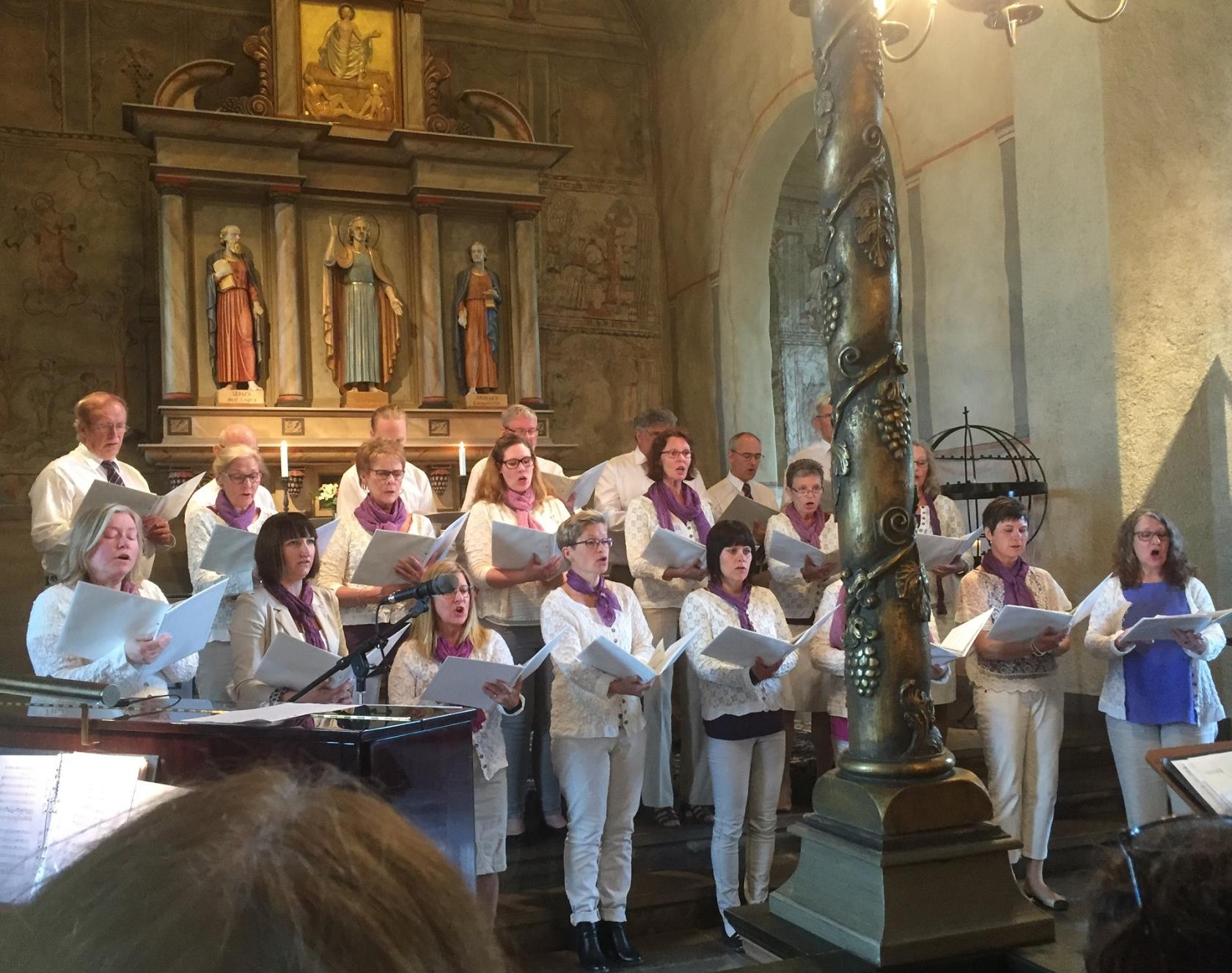 Benny Anderssons musik lyftes fram i Rödökörens vårkonsert.