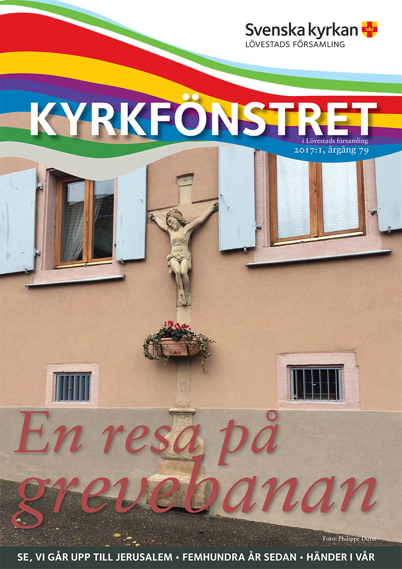 Framsidan av Kyrkfönstret 2017 nr1