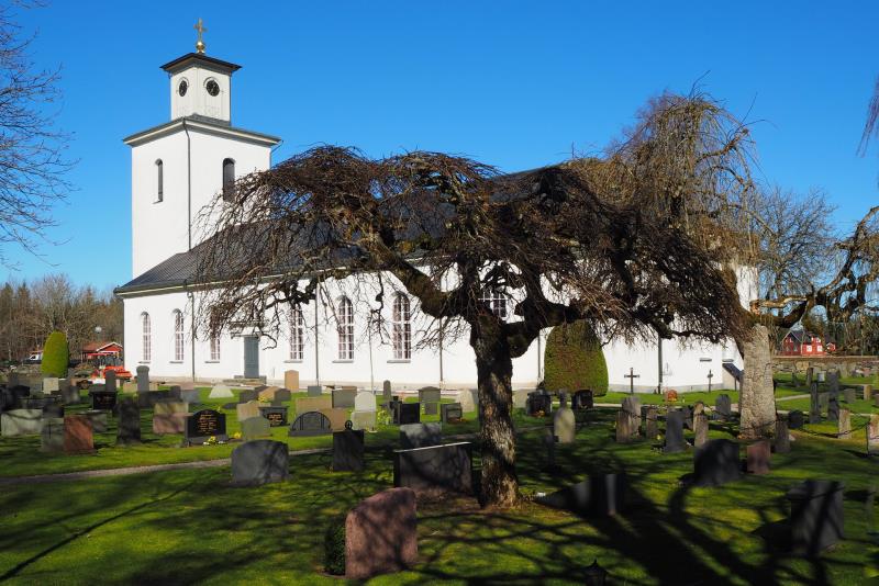 Slätthögs kyrka, exteriör