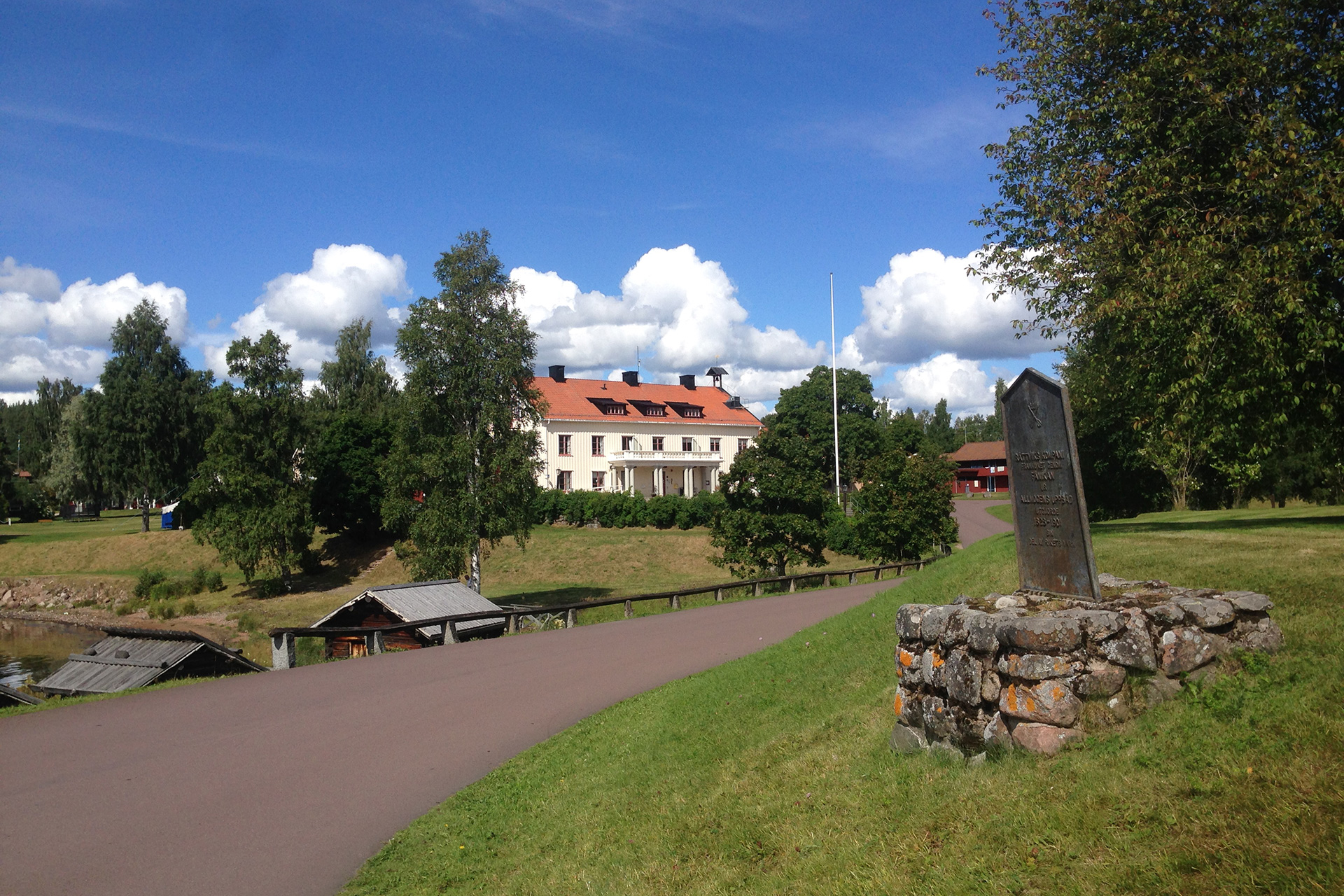 Bild på Stiftsgården i Rättvik.