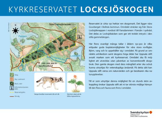 Kyrkreservat Locksjöskogen