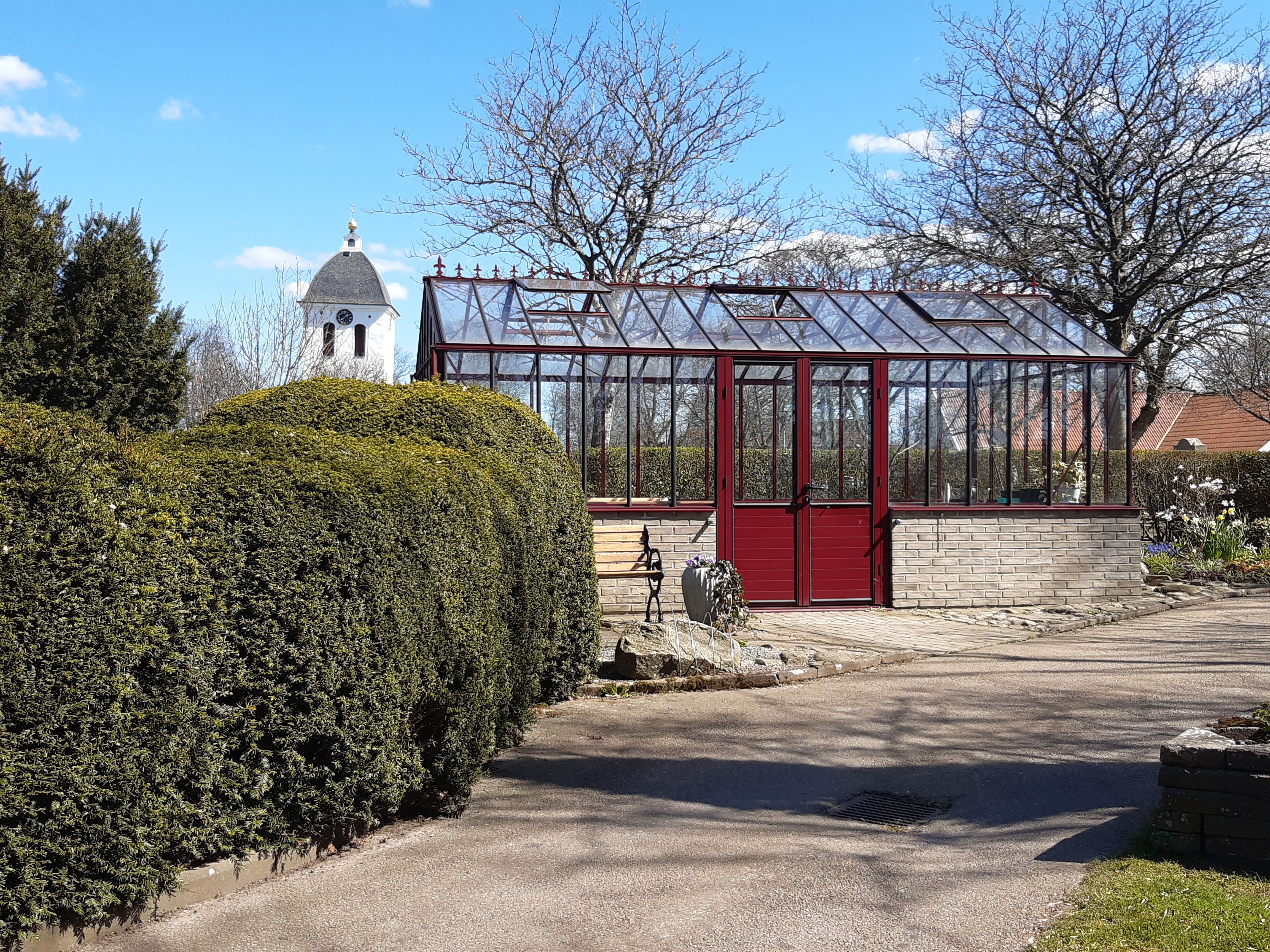 Växthuset på Morups kyrkogård