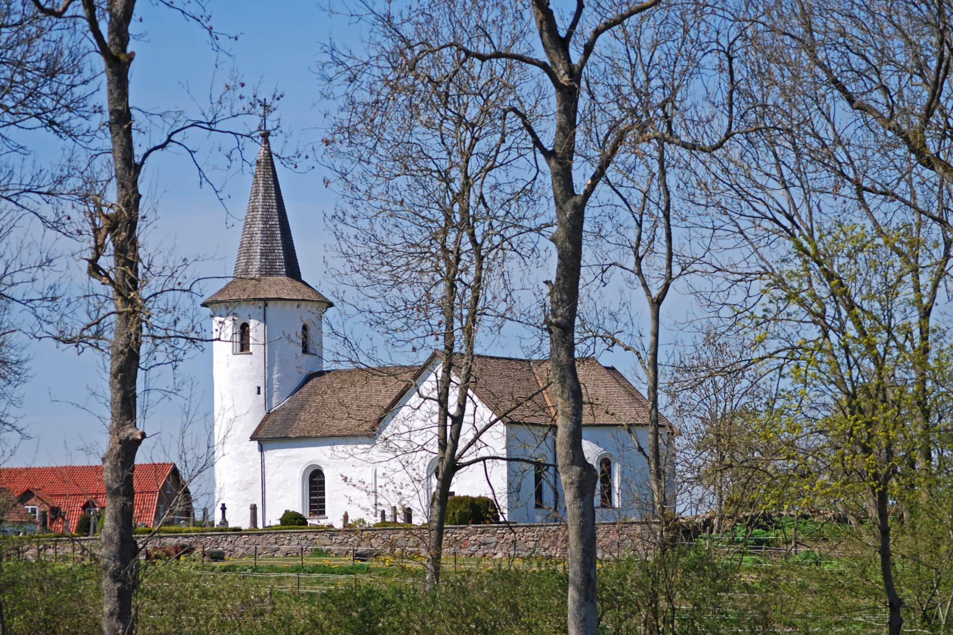 Bollerups kyrka, våren 2016