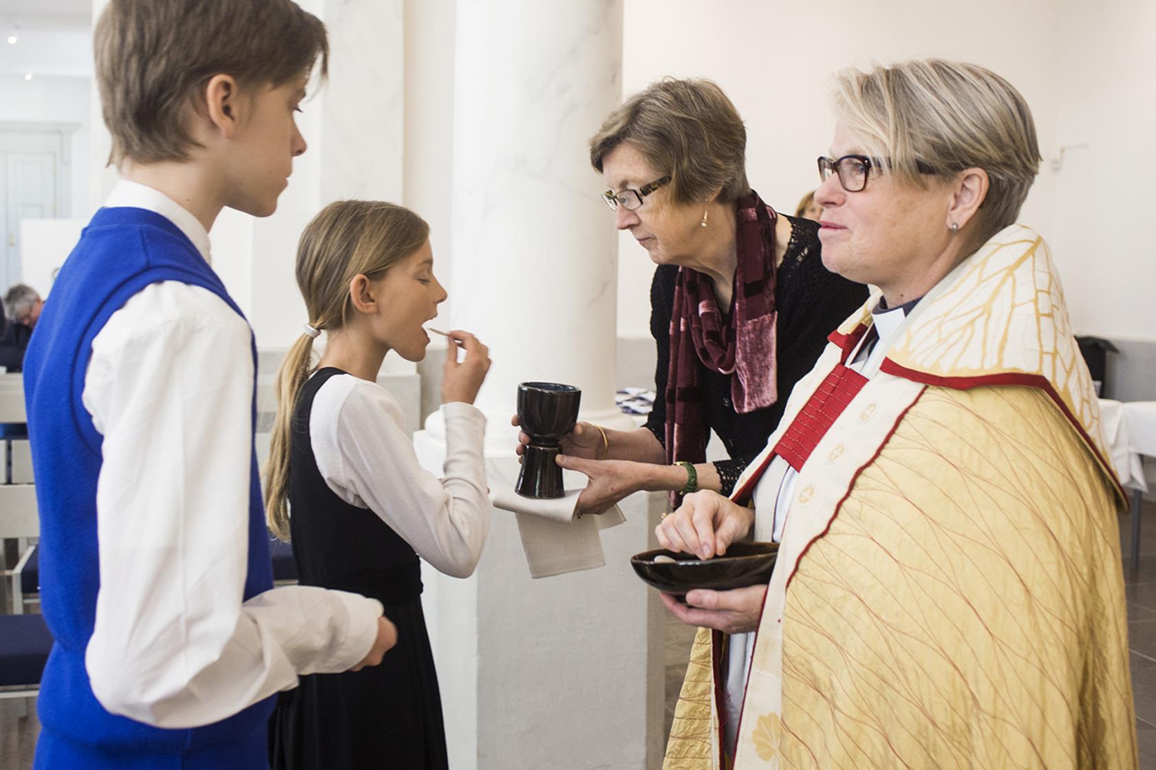 Nattvard i domkyrkan