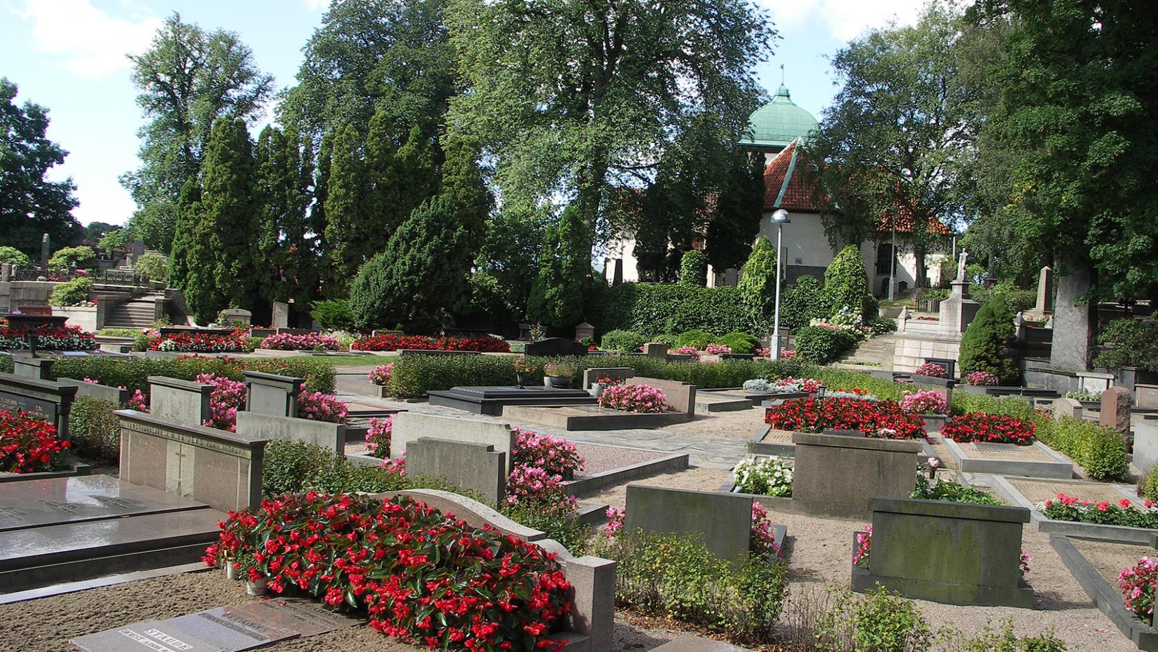 Örgryte gamla kyrkogård, Örgryte gamla kyrka