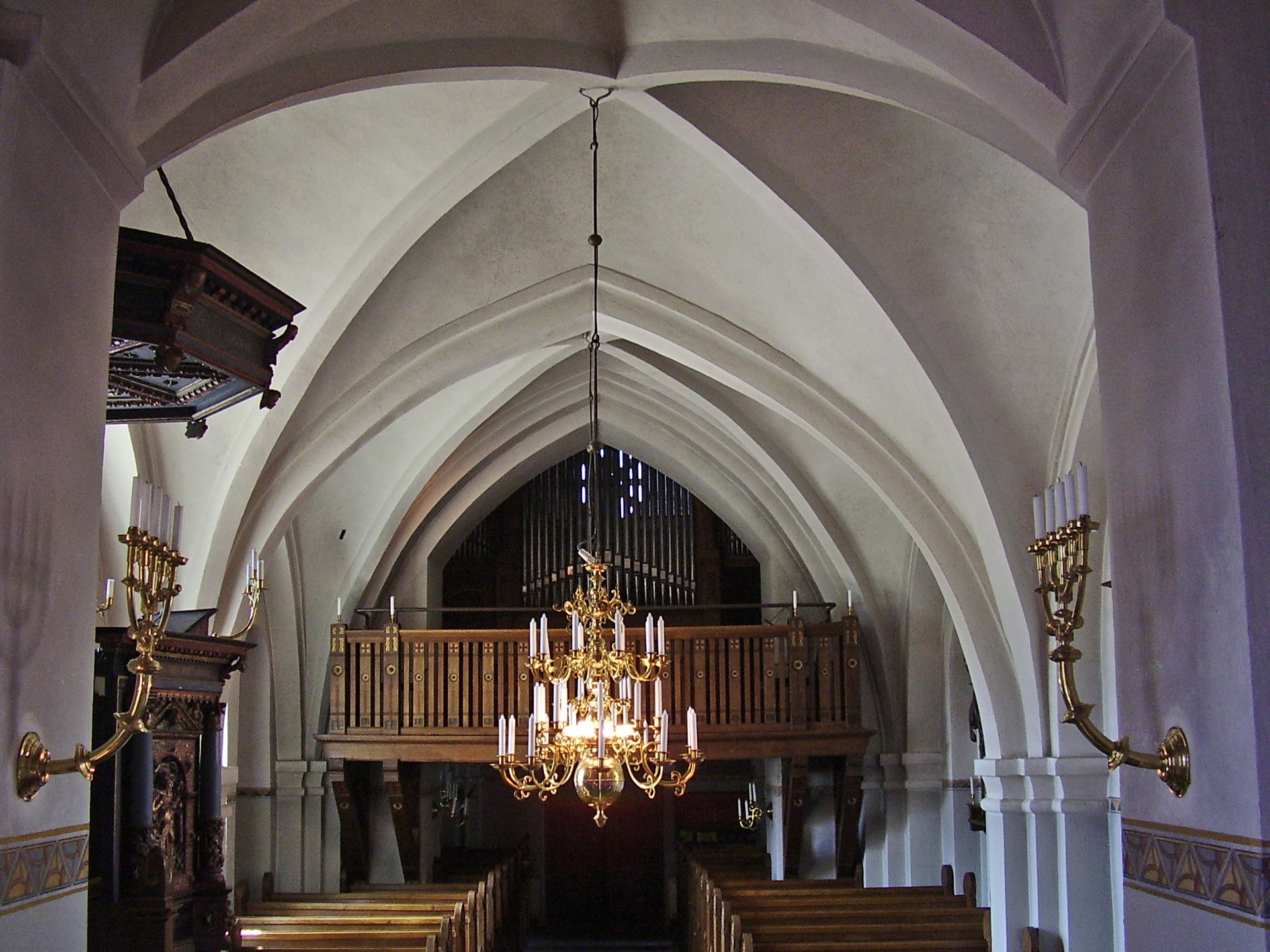 Interiör, Övraby kyrka