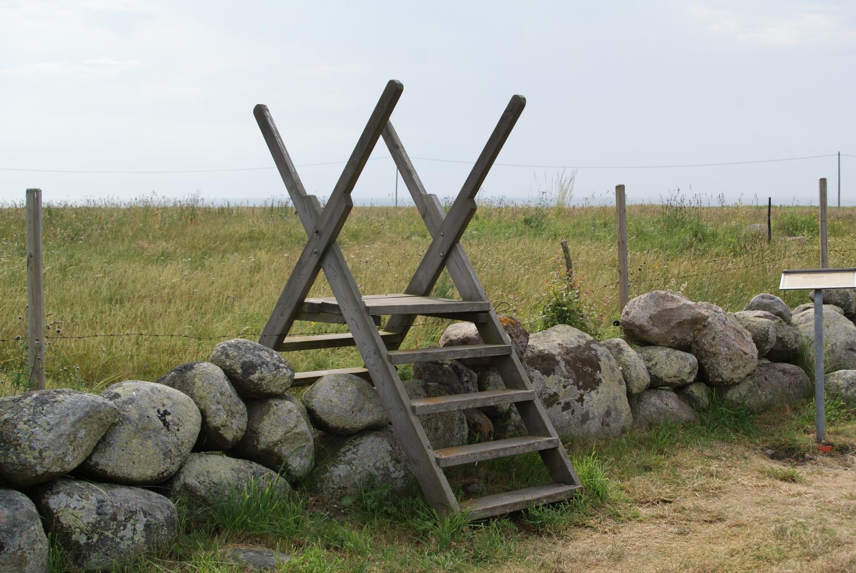 Stenmur på Öland